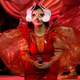 Illustration for article titled Björk's first TV performance in almost a decade includes flutes, masks, plants